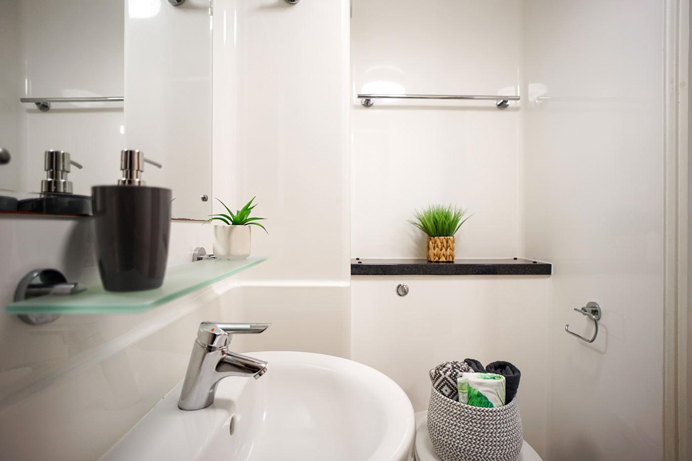 Gold Studio Bathroom