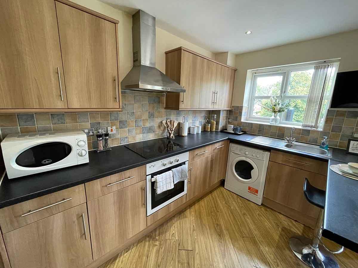Shared kitchen area