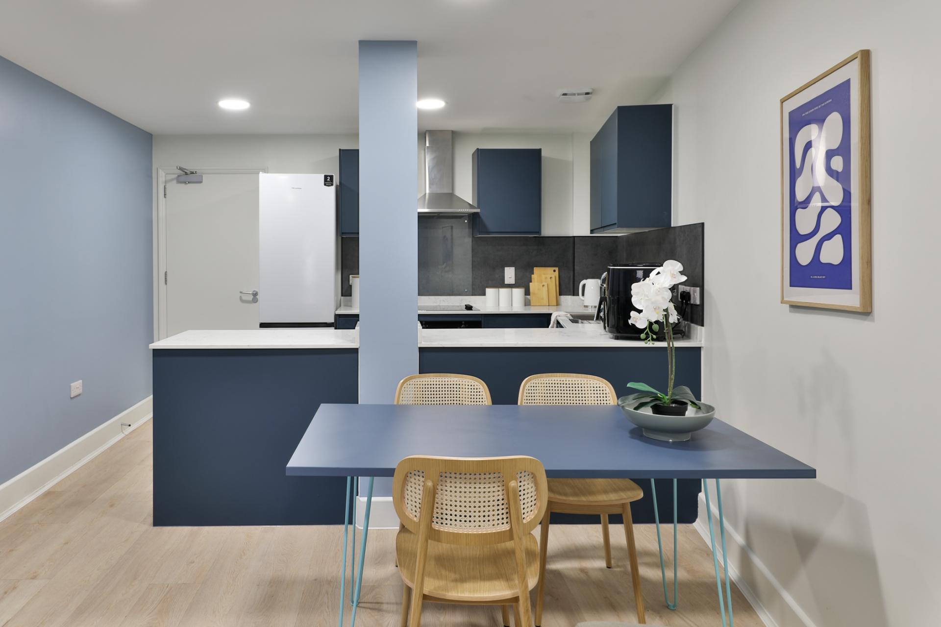 Shared kitchen/living space