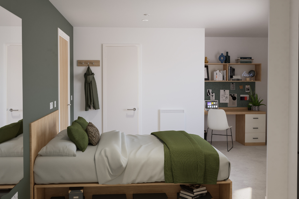 Classic En Suite student 1 bed flat to rent on Venti House, 8 Grove ...