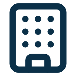 Student accommodation icon